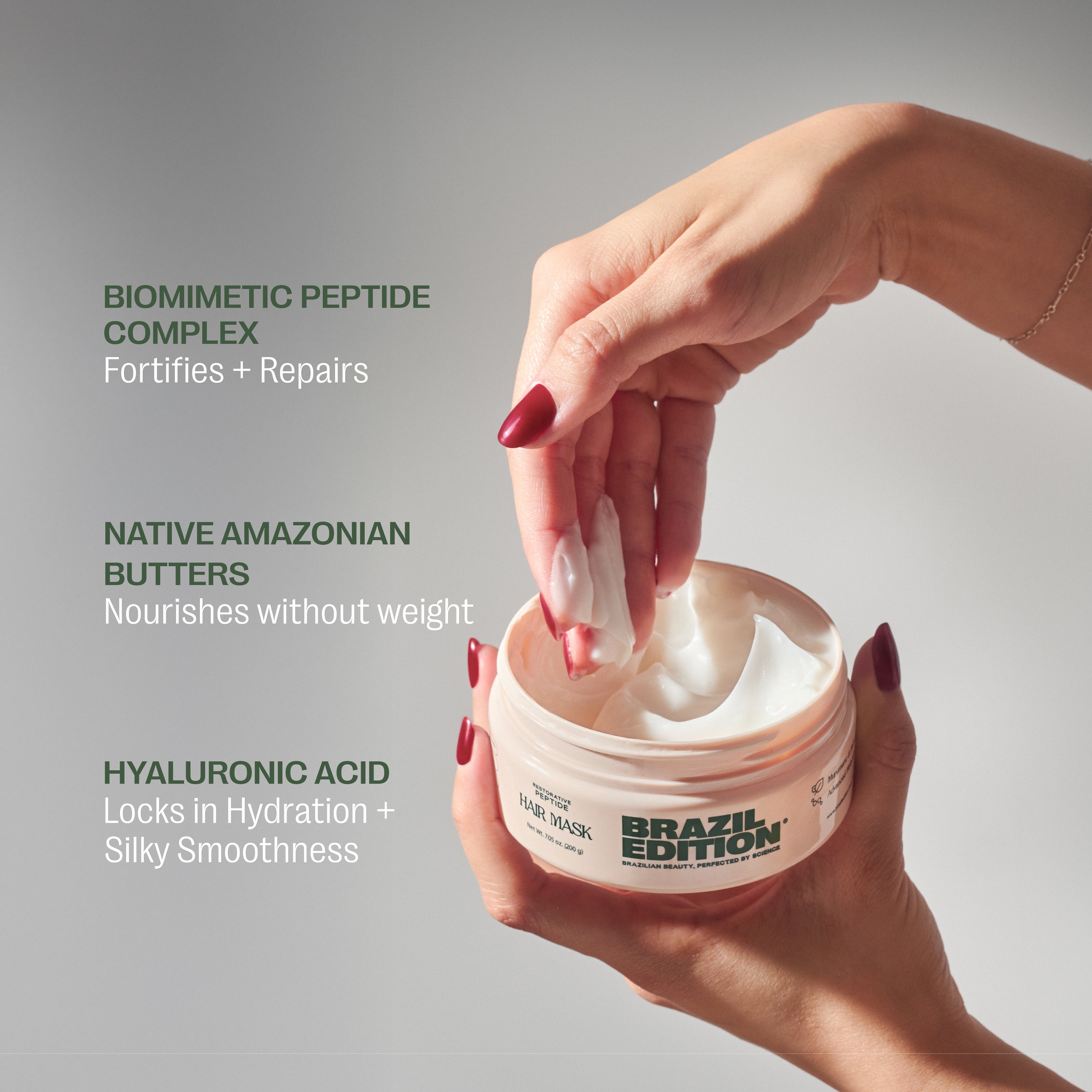 HOLIDAY BUNDLE: HAIR MASK + LEAVE-IN + FREE BE Hat